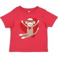 thumbnail image 3 of Inktastic Hug Sock Monkey Boys or Girls Baby T-Shirt, 3 of 5