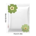 thumbnail image 4 of Jiaeri Vacuum Storage Bags for Clothes and Quilts,Extra Thick Compressed Storage Bags for Space Saving,Green Petal Sealable Plastic Storage Pockets for Travel and Home Organization, 4 of 7