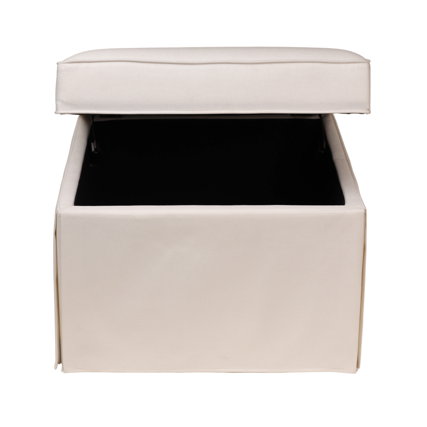 My Texas House Alamo Skirted Ottoman, Taupe photo 4