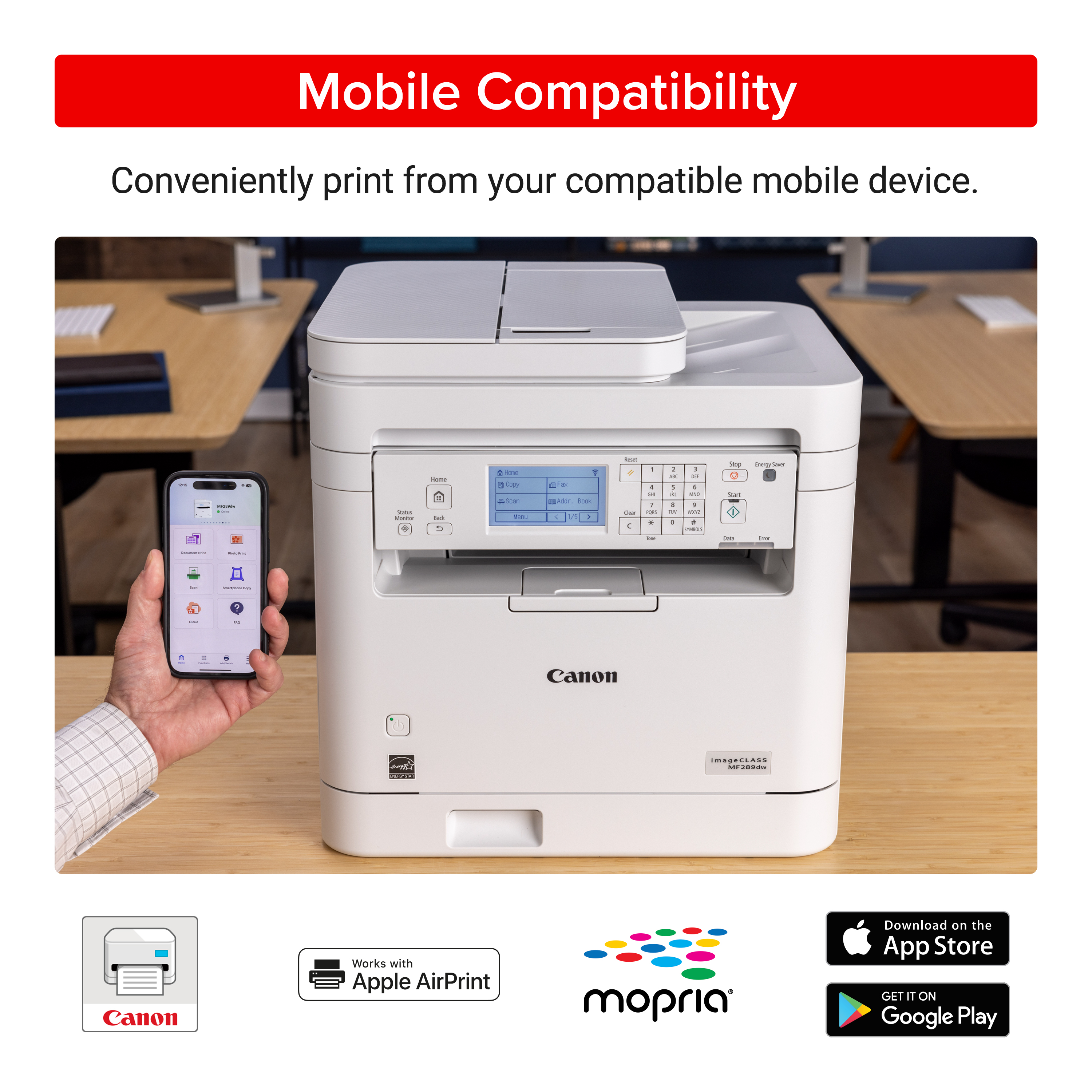 Canon ImageCLASS MF289dw Wireless All-in-One Laser Printer photo 5
