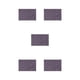 thumbnail image 3 of Manteles individuales Advancent PVC rectangular Negro, 3 of 6