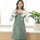 thumbnail image 5 of Inteprter Delantal de cocina impermeable delantal de cocina ajustable con bolsillo para mujer Cocina y Comedor No.2 Inteprter HA026525-02, 5 of 6