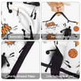 thumbnail image 6 of Basketball and Wow White Pattern Teens Toddler Nap Mat with Pillow, Sleeping Mat Bag for Preschool Daycare 50"x20", 6 of 6