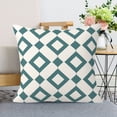 thumbnail image 3 of sunsanly Throw Pillowcase Cushion Cover Geometric Pattern Washable Easy Maintenance Wear Resistant Home Decor Cushion Case Pillowslip, 3 of 8