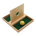 thumbnail image 2 of Caja de monedas de creativa, caja de permanencia de objetos, coordinación ojo-mano, juguetes educativos tempranos, Montessori Chip CUTICAT moneda montessori, 2 of 6