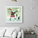 thumbnail image 4 of Cuadros Decorativos 5D Santa mosaico diamante pintura dibujo completo redondo taladro DIY arte artesanía Kit JShteea Nuevos Originales, 4 of 9
