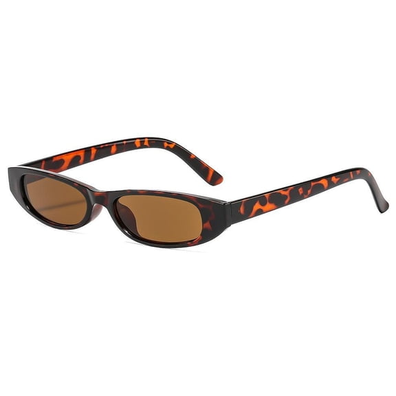 Vintage Small Frame Sunglasses For Men Women Niche Trendy Oval Candy Colored Glasses Fashion Outdoor Sunscreen Shades UV400