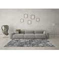 thumbnail image 3 of Ahgly Company Indoor Rectangle Abstract Gray Modern Area Rugs, 2' x 3', 3 of 4