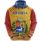 thumbnail image 4 of Sudadera con capucha con estampado 3D de la bandera de Venezuela, emblema nacional, moda, manga larga, unisex, para deportes callejeros, ropa deportiva, 4 of 5