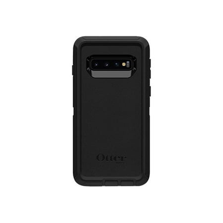 OtterBox Defender Series - Screenless Edition - back cover for cell phone - rugged - polycarbonate, synthetic rubber - black - for Samsung Galaxy S10