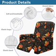 thumbnail image 5 of Kuiaobaty Fall Maple Leaf Recliner Couch Cover Stain Resistant Reclining Sofa Slipcover Breathable Recliner Chair Cover Large Washable Reclining Slipcover with Elastic Bottom for Living Room, 5 of 8
