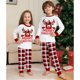 thumbnail image 4 of Pijamas a juego para adultos y niños, conjunto de ropa de Navidad para la familia, peleles de bebé, ropa de dormir informal, aspecto familiar, 2023, 4 of 4