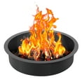 thumbnail image 1 of VEVOR Fire Pit Ring Round 40” Outer 36” Inner Steel Liner DIY Campfire Firepit, 1 of 9