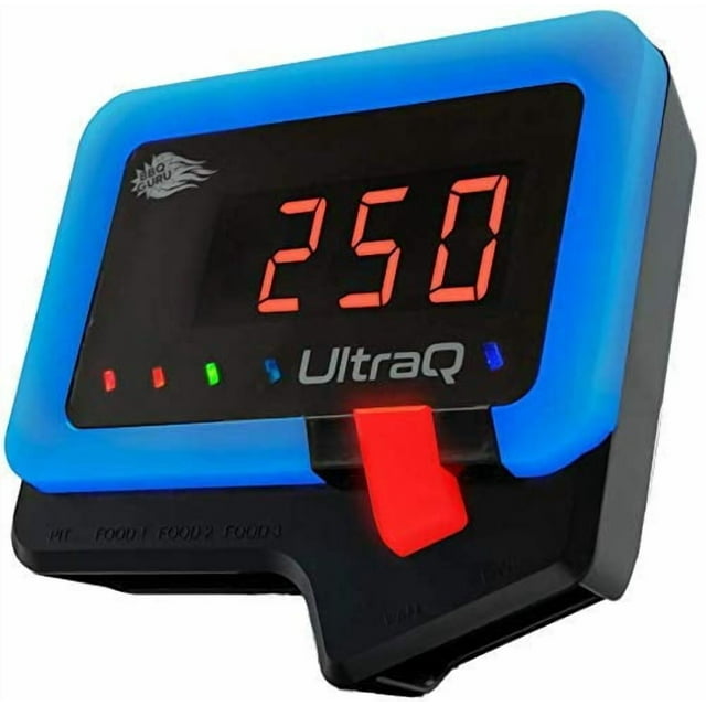 BBQ Guru's UltraQ Bluetooth/Wi-Fi BBQ Temperature Controller Universal Kit for Smokers | Black