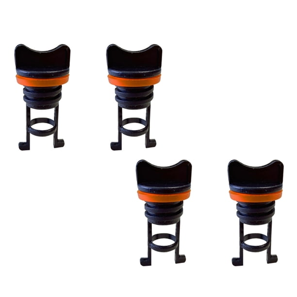 Speravity Paquete de 4 tapones de drenaje para kayak, anillo de sellado de goma portátil, protector exterior de canoa, tapón de drenaje de Type2 NO2