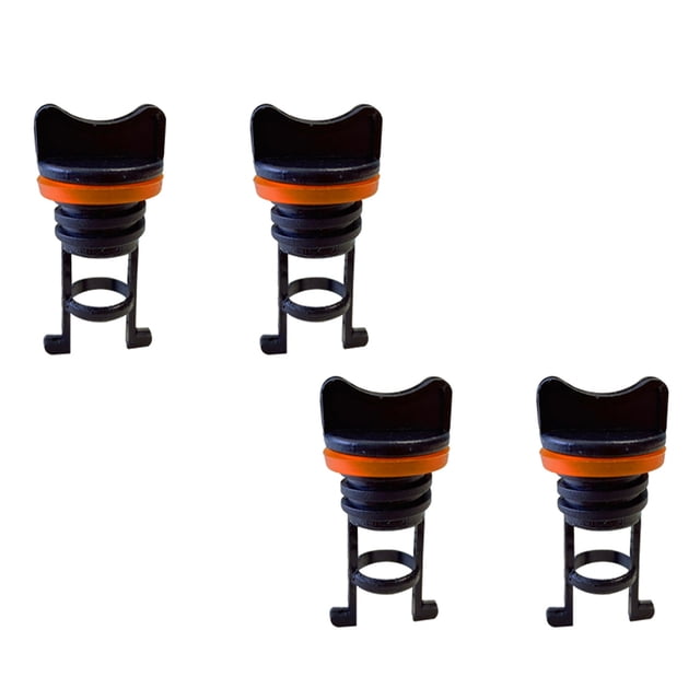 Kenally Paquete de 4 tapones de drenaje para kayak, anillo de sellado de goma portátil, protector exterior de canoa, tapón de drenaje de Type2 NO2
