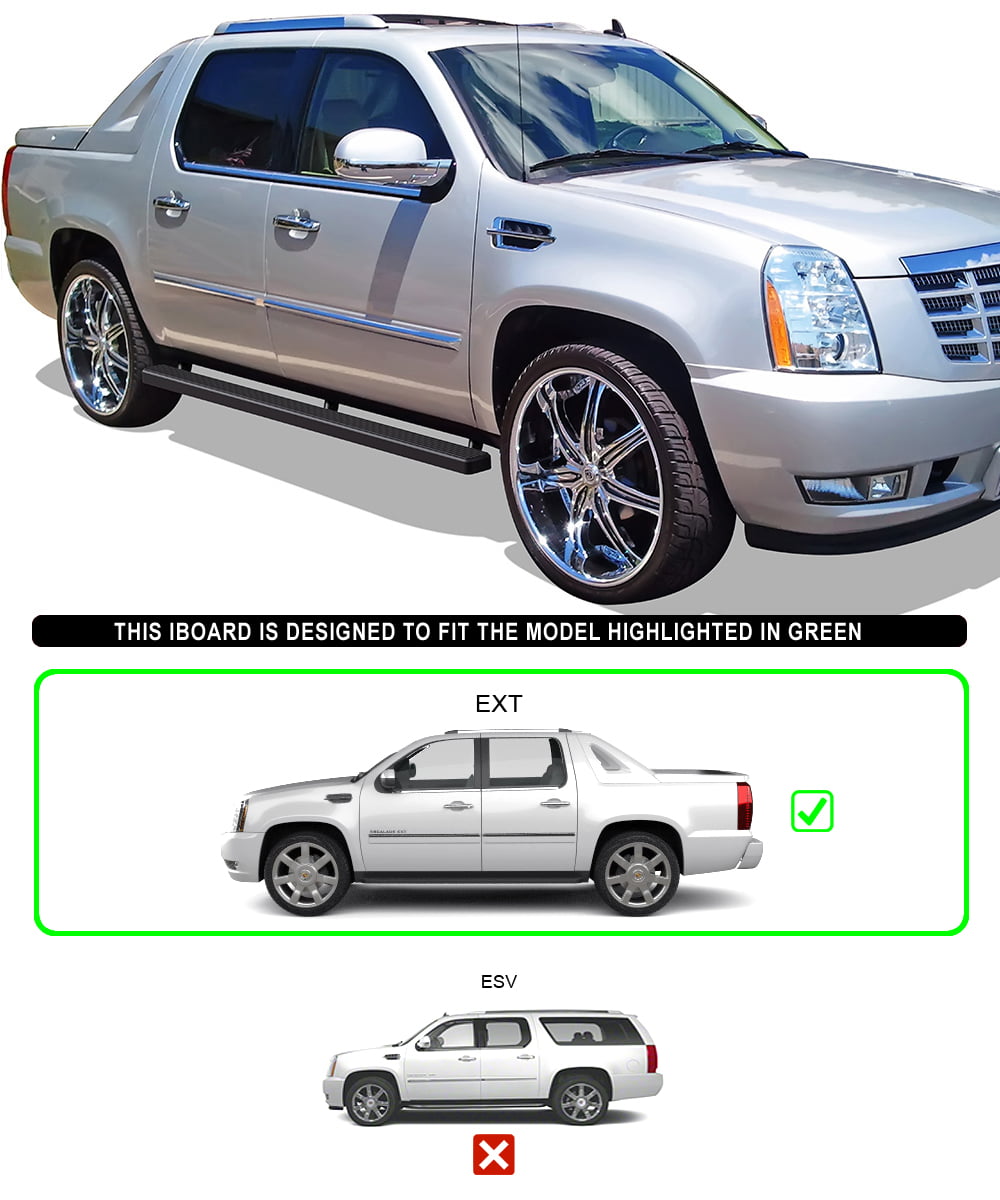 Details about   GM Chevy Cadillac Running Boards Side Steps Escalade Avalanche Suburban