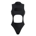 thumbnail image 5 of Sngxgn Womens Swimsuits Training Swimwear Bathing Suits(Black,S), 5 of 6