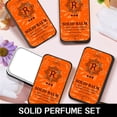 thumbnail image 4 of Perfumes de mujer Perfume Sólido Aroma Mandarina 4pcs Perfume Portátil Untable Fragancia Duradera, 4 of 8