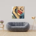 thumbnail image 2 of Irresistible lips closeup - 36"x36" canvas - Print on demand, 2 of 5