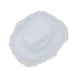thumbnail image 5 of Sombrero de vaquero Zodaca de fieltro blanco para hombre y mujer con plumas, 5 of 7