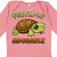 thumbnail image 4 of Inktastic Turtle-ly Adorable Cute Turtle Boys or Girls Long Sleeve Baby Bodysuit, 4 of 5