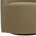 thumbnail image 4 of Lifestyle Solutions Briars Art Deco Style Swivel Accent Chair, Camel Velvet, 4 of 7