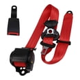 thumbnail image 4 of Cinturón De Seguridad De Coche De 3 Puntos, Cinturón De Seguridad Retráctil Automático Para Autobuses Go Kart, Rojo Sunnimix Cinturones de seguridad para automóviles, 4 of 8