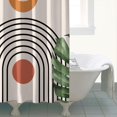 thumbnail image 4 of Waterproof Bohemian Shower Curtain 72x72 Inch Boho Style Polyester Unique Shower Curtain for Bathroom Hotel Home Decor with 12 Plastic Hooks, 4 of 5