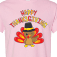 thumbnail image 4 of Inktastic Happy Thanksgiving Cute Turkey in Pilgrim Hat T-Shirt, 4 of 5