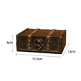 thumbnail image 2 of yuksok Antique Treasure Box Jewelry Container Jewelry Box for Bedroom Living Room A, 2 of 9