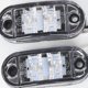 thumbnail image 3 of 2pcs Car Truck Side Signal Light Warning Lights Trailer Truck Yellow Red White Side Marker Lamp 12v 24v Universal Car Led Light, 3 of 4