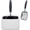 White, variant on Heavy-Duty Metal Litter Scoop with Holder, Cats Litter Scooper Captures Clumps, Kitty Metal Scooper and Holder (White) | Heavy-Duty Metal Litter Scoop with Holder