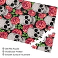 thumbnail image 3 of Kll Skull And Roses - 300 Piece Jigsaw Puzzle For Adult And Teenagers Family Educational Game Toys 300pcs, 3 of 9