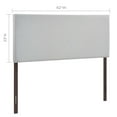 thumbnail image 5 of Hawthorne Collections Modern Fabric Upholstered Queen Panel Headboard in Gray, 5 of 5