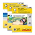 thumbnail image 4 of MR.R Single Side High Glossy Inkjet Photo Paper Letter Size 8.5"x11" with 100 sheets per pack 135gsm 35LB, 4 of 4