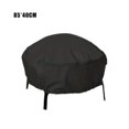 thumbnail image 1 of Housse Imperméable pour Foyer, Tissu Oxford avec Cordon de Serrage pour Chauffage de Patio Extérieur, Protection Durable Résistante aux UV, 1 of 8