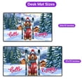 thumbnail image 5 of Hello Welcome Winter The Ski English Setter Snowy Day Desk Mat Full Keyboard Mouse Pad Dog Lover Large Mousepad - 13013, 5 of 5