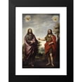 thumbnail image 2 of Bartolomé Estebán Murillo 13x18 Black Modern Framed Museum Art Print Titled - Saint John the Baptist Pointing to Christ (C. 1655), 2 of 5
