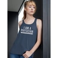 thumbnail image 2 of Proud Of Being A Physician Racerback Tank Women -Image by Shutterstock, Female x-Small, 2 of 4