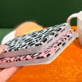 thumbnail image 4 of HSHDLDF Luxury Leopard Pattern iPhone 11 Square Edge Case,Chic Slim Golden Plating Glitter Soft TPU Silicone Rubber Gel Protective Bumper Cases Cover(Pink), 4 of 6