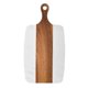 thumbnail image 1 of Tabla de cortar para el hogar, tabla de cortar de madera de acacia con costura de mármol, tabla de cortar para cocina, tabla de cortar carne, tabla de cortar queso y fruta, 1 of 5