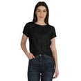 thumbnail image 1 of Inkmeso Summer Twist Front Knot Crop Top For Women With Short Sleeves Tee Shirts, 1 of 8