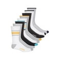 thumbnail image 3 of Club Room Mens 8 Pack Striped Crew Socks, 3 of 3