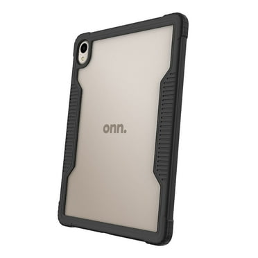 onn. Slim Rugged Tablet Case for onn. 11" Pro Tablet (2024 Model) - Black/Clear