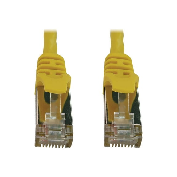 Tripp Lite 3ft Cat6a Snagless Shielded STP Ethernet Cable Yellow N262S03YW