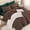 Brown & Emerald Green, variant on Comforter King Size Set Oatmeal - 7 Pieces Bed in a Bag King Bedding Comforter Sets, Plain Lightweight Bed Set with Comforter, Sheets, Pillowcases & Shams