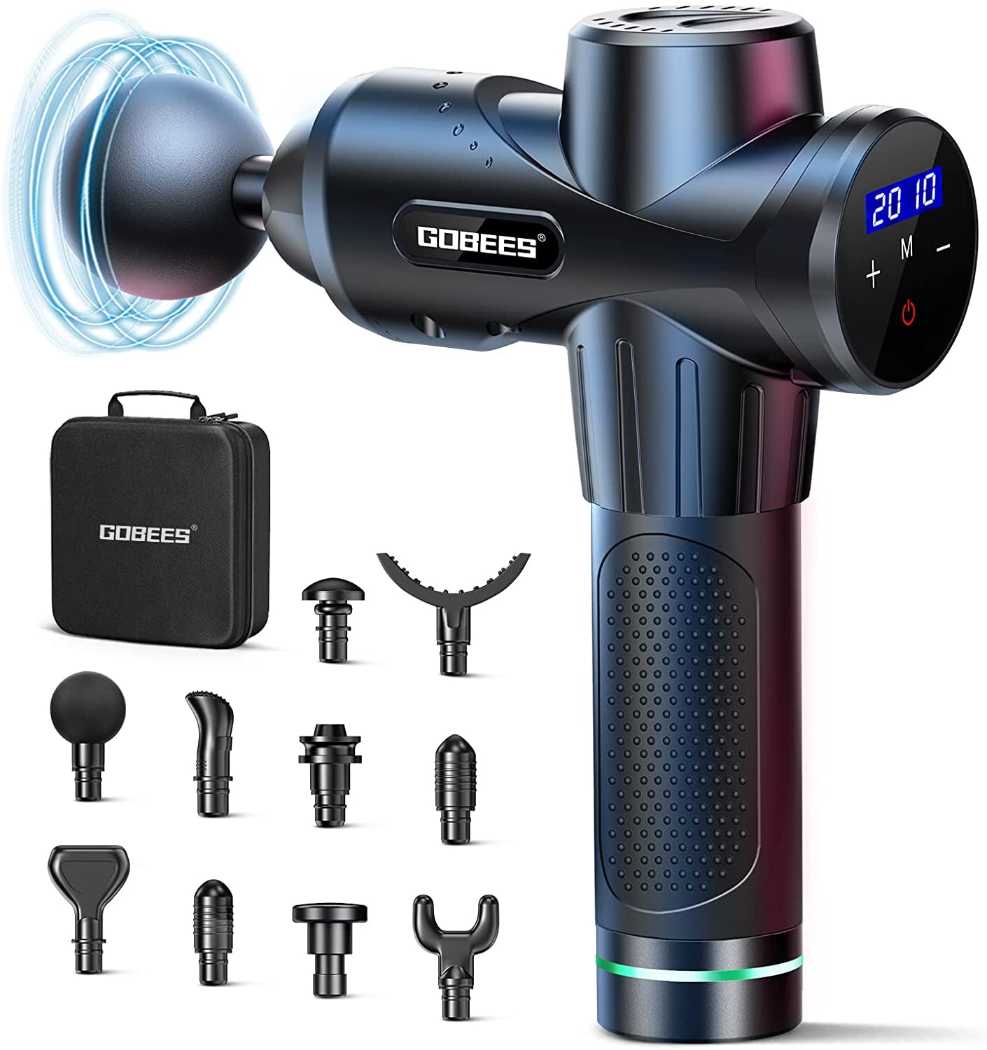 lcd touch screen massage gun manufacturers factory