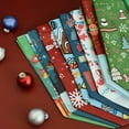 thumbnail image 6 of Wrapables Non-Woven Reusable Christmas Holidays Gift Bags with Handles for Gift Wrap, Parties, Favors and Treats (Set of 8), 6 of 7