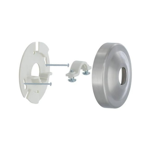 Brushed Nickel Shower Arm & Flange